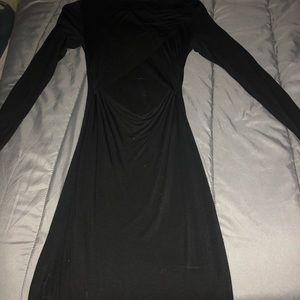 All Black Akira Pencil Dress.